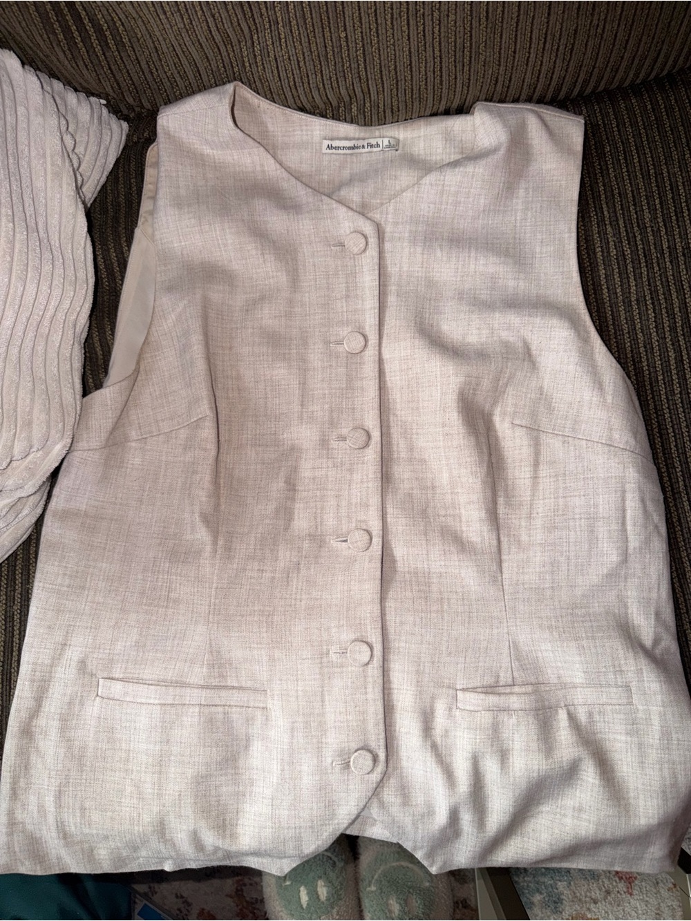 The A&F Mara Button-Through Vest